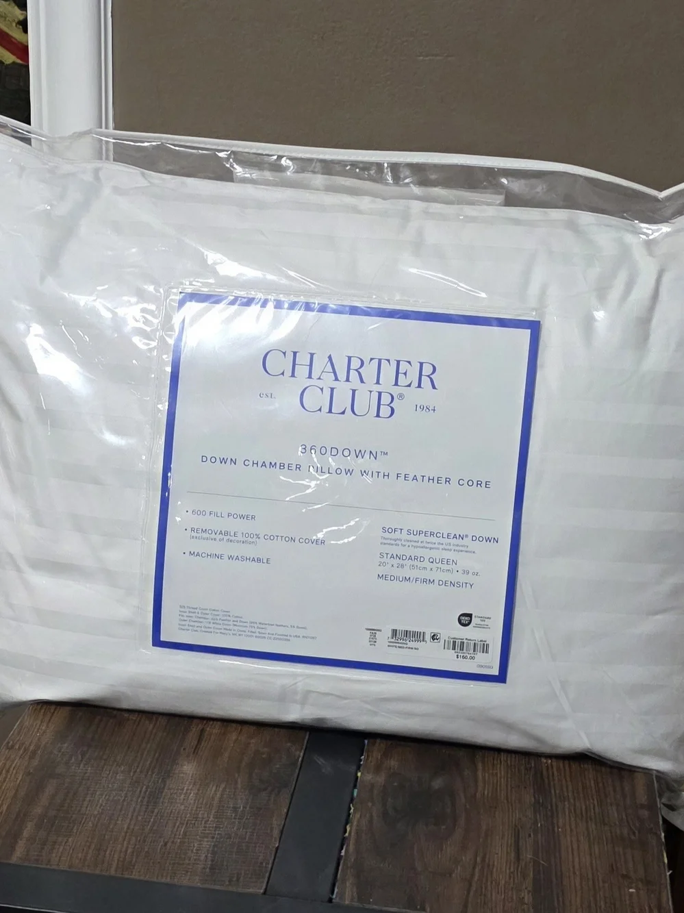 Charter Club 360 Down Pillow